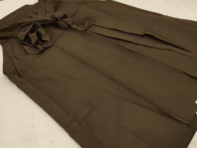 平和屋着物＊夏物 男性 行灯袴 縞 正絹 逸品 AABD3345jd