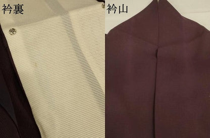 平和屋着物＊夏物 小紋 絽 楓 正絹 逸品 AABD3358jd