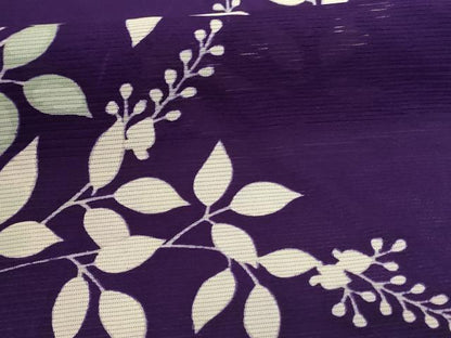 平和屋着物＊夏物 訪問着 絽 草花文 正絹 逸品 AABD3359jd