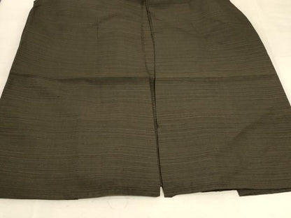 平和屋着物＊夏物 男性 行灯袴 横縞 正絹 逸品 AABD3361jd