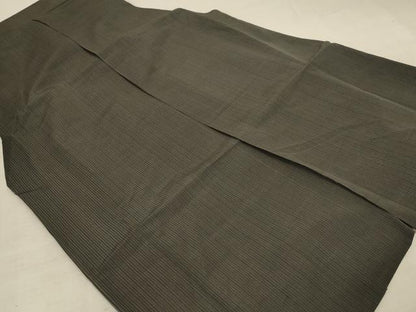 平和屋着物＊夏物 男性 行灯袴 縞 正絹 逸品 AABD3362jd