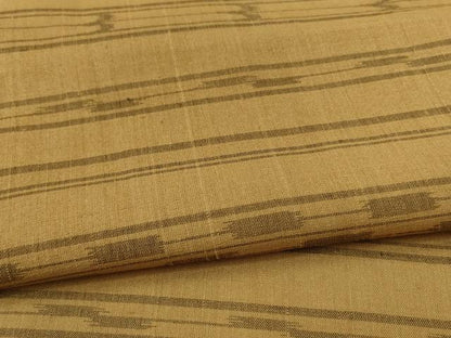 平和屋着物＊夏物 紗紬 横段文 高島屋扱い 正絹 逸品 AABD3364jd