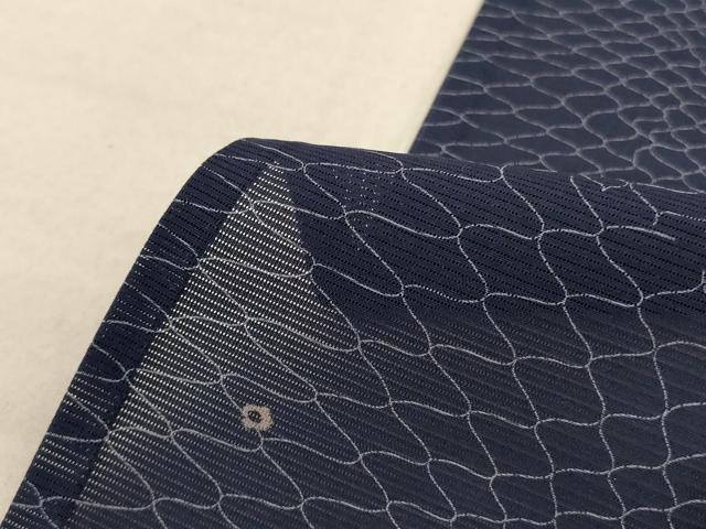 平和屋着物＊夏物 小紋 絽 網目文 正絹 逸品 AABD3368jd