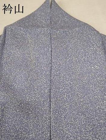 平和屋着物＊夏物 訪問着 絽 笹竹文 暈し染め 銀彩 正絹 逸品 AABD3378jd