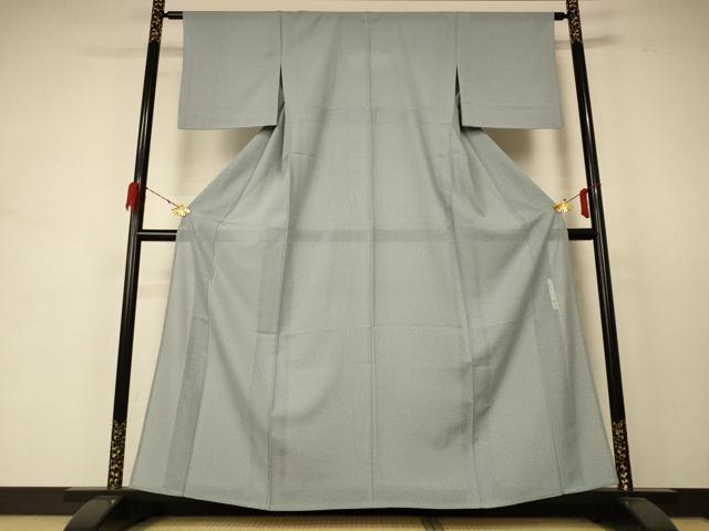 平和屋着物＊夏物 二代目 川村久太郎 小紋 絽 霞文 正絹 逸品 AABD3382jd
