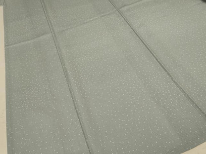 平和屋着物＊夏物 二代目 川村久太郎 小紋 絽 霞文 正絹 逸品 AABD3382jd