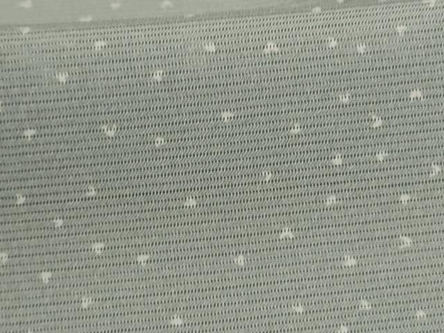 平和屋着物＊夏物 二代目 川村久太郎 小紋 絽 霞文 正絹 逸品 AABD3382jd