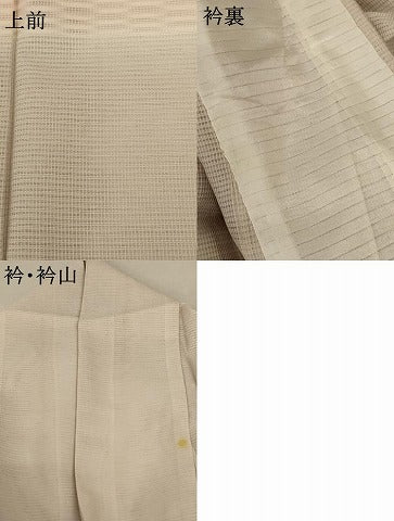 平和屋着物＊夏物 訪問着 紗 草花文 正絹 逸品 AABD3393jd