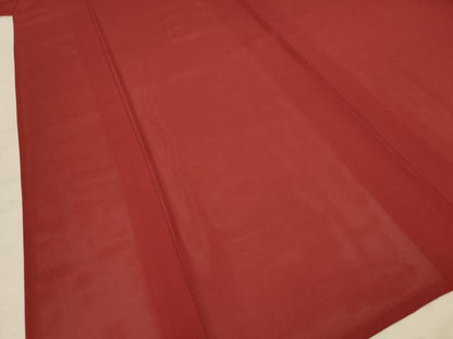 平和屋着物＊夏物 色無地 絽 栗梅色 正絹 逸品 AABD3396jd