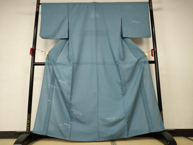 平和屋着物＊夏物 訪問着 絽 熨斗 さんび謹製 洗える着物 AABD3399jd