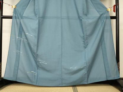 平和屋着物＊夏物 訪問着 絽 熨斗 さんび謹製 洗える着物 AABD3399jd