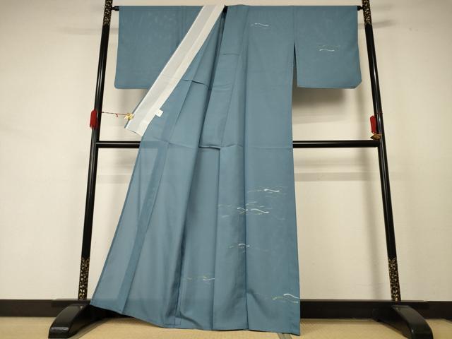 平和屋着物＊夏物 訪問着 絽 熨斗 さんび謹製 洗える着物 AABD3399jd