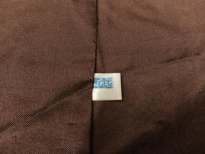 平和屋着物●上質な紬　格子　西武百貨店扱い　正絹　逸品　AABD3414ph