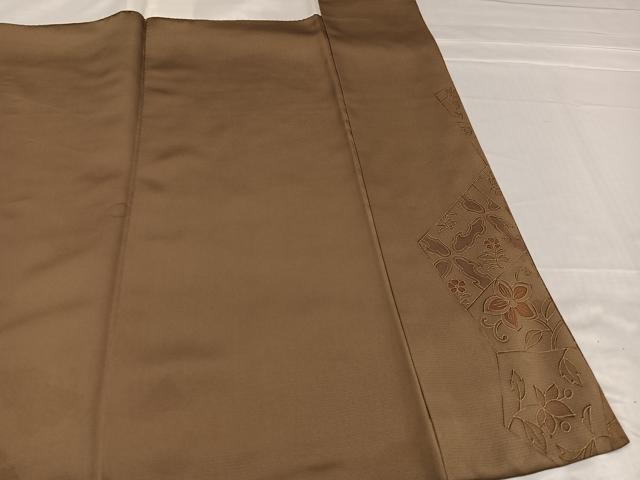 平和屋着物●訪問着 草花文 暈し染め 金彩 正絹 逸品 AABD3440ph