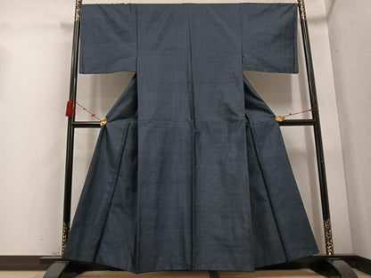 平和屋着物●男性 本場村山大島紬 アンサンブル 亀甲絣 正絹 逸品 AABD3441ph