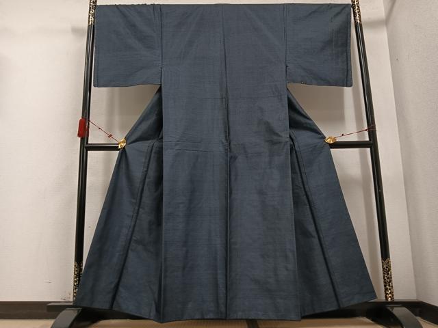 平和屋着物●男性 本場村山大島紬 アンサンブル 亀甲絣 正絹 逸品 AABD3441ph