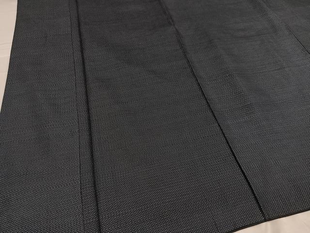 平和屋着物●男性 本場村山大島紬 アンサンブル 亀甲絣 正絹 逸品 AABD3441ph
