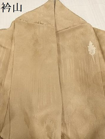 平和屋着物●訪問着　ろうけつ染め　樹林文　金彩　正絹　逸品　AABD3475ph