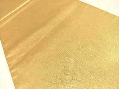 平和屋着物◎六通柄袋帯 霞文 金糸 正絹 逸品 AABD3505yx