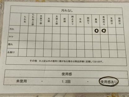 平和屋着物◎六通柄袋帯　唐織　天井花丸文　金銀糸　正絹　逸品　AABD3727ou