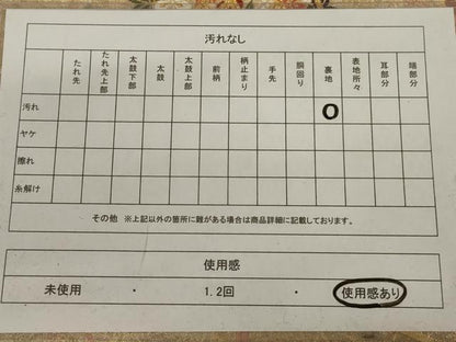 平和屋着物◎六通柄袋帯　唐織　花籠文　金糸　正絹　逸品　AABD3744ou