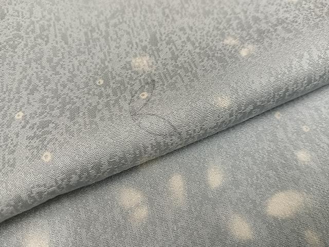 平和屋着物●上質な小紋　舞花文　正絹　逸品　AABD3935ph