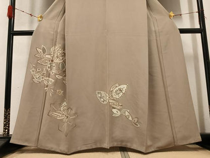 平和屋着物●訪問着 舞花文 金彩 正絹 逸品 AABD3939ph