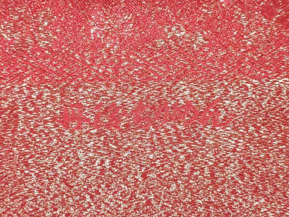 平和屋本店●和装小物　帯締め・帯揚げセット　振袖用　丸ぐけ　刺繍　丹後ちりめん　金糸　金通し地　撚り房　正絹　逸品　AABD4002ay