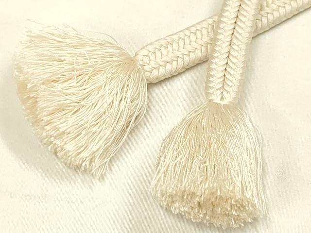 平和屋着物●極上　有職組紐道明　帯締め　冠組　練色　宮内庁御用　国立博物館御用　東京芸術大学御用 　逸品　AABD4132ay