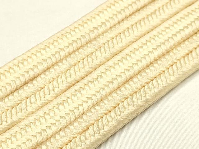 平和屋着物●極上　有職組紐道明　帯締め　冠組　砥粉色　宮内庁御用　国立博物館御用　東京芸術大学御用 　逸品　AABD4165ay