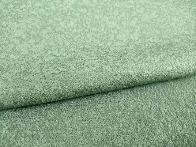 平和屋着物●上質な色無地　老竹色　正絹　逸品　AABD4372ck