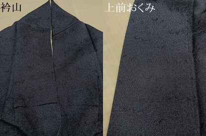 平和屋着物●重要無形文化財 人間国宝 中村勇二郎 江戸小紋 平等院鳳凰文 正絹 逸品 AABD4464ph