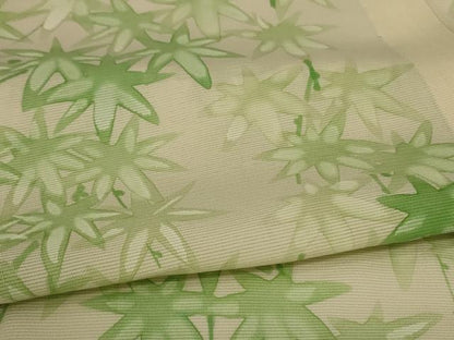 平和屋着物＊夏物 訪問着 絽 手描き 楓 正絹 逸品 AABD4484jd