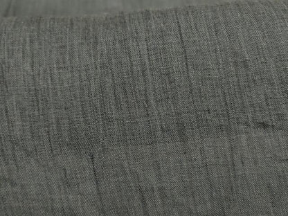 平和屋着物＊夏物 小千谷ちぢみ 山鳩色 麻 逸品 AABD4492jd
