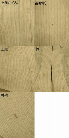 平和屋着物＊夏物 小紋 紗 縞 正絹 逸品 AABD4501jd