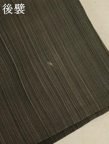 平和屋着物＊夏物 男性 行灯袴 縞 正絹 逸品 AABD4507jd