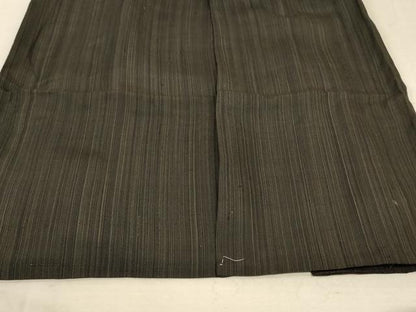 平和屋着物＊夏物 男性 行灯袴 縞 正絹 逸品 AABD4507jd