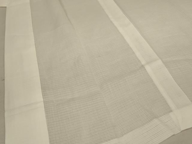 平和屋着物＊夏物 長襦袢 絽 白色 正絹 逸品 AABD4527jd