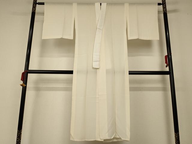 平和屋着物＊夏物 長襦袢 絽 鳥の子色 正絹 逸品 AABD4529jd