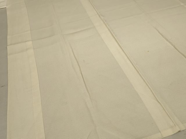 平和屋着物＊夏物 長襦袢 絽 鳥の子色 正絹 逸品 AABD4529jd