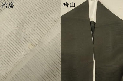 平和屋着物＊夏物　黒留袖　絽　作家物　花鳥文　正絹　逸品　AABD4537jd