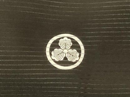 平和屋着物＊夏物　黒留袖　絽　作家物　花鳥文　正絹　逸品　AABD4537jd