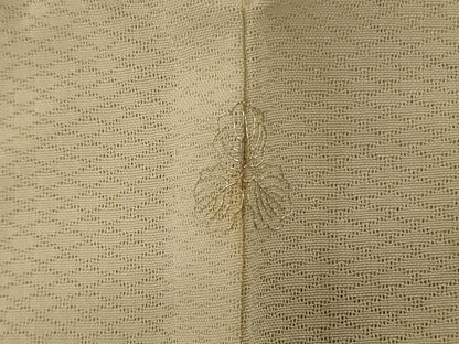 平和屋着物＊夏物 訪問着 変わり絽 駒刺繍 草花文 銀彩 正絹 逸品 AABD4539jd