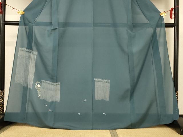 平和屋着物＊夏物 訪問着 絽 童子 正絹 逸品 未使用 AABD4542jd