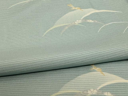 平和屋着物＊夏物 小紋 絽 芝文 やまと誂製 正絹 逸品 AABD4553jd
