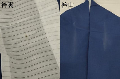 平和屋着物＊夏物 訪問着 絽 風景文 暈し染め 金彩 正絹 逸品 AABD4556jd