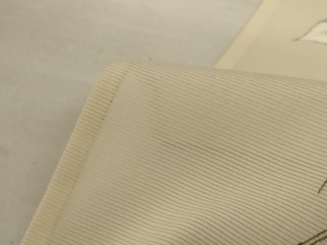 平和屋着物＊夏物 訪問着 絽 草花文 正絹 逸品 AABD4565jd