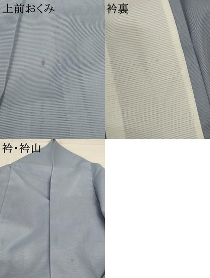 平和屋着物＊夏物 訪問着 絽 草花文 兎 金彩 洗える着物 AABD4566jd