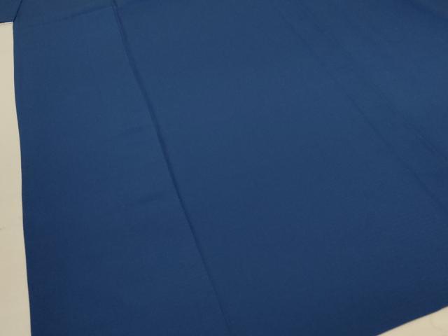 平和屋着物＊夏物　色無地　絽　青藍色　正絹　逸品　AABD4571jd
