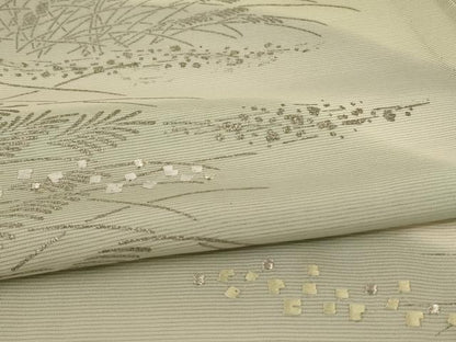 平和屋着物＊夏物 訪問着 絽 刺繍 風景文 暈し染め 銀彩 正絹 逸品 AABD4576jd